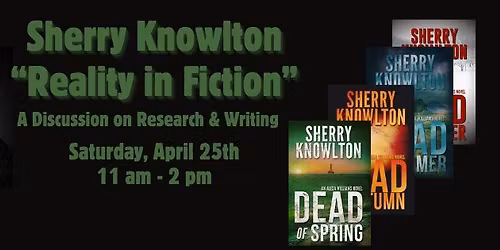 "Reality in Fiction" with Sherry Knowlton