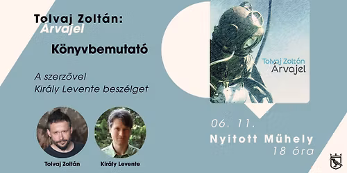 K\u00f6nyvbemutat\u00f3 \u2013 Tolvaj Zolt\u00e1n: \u00c1rvajel