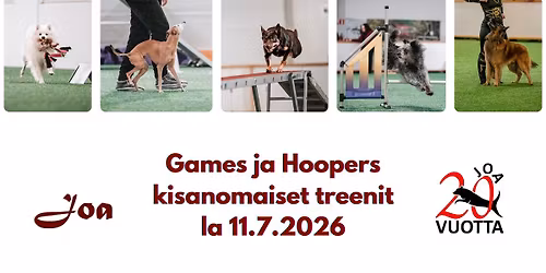 Games ja Hoopers kisanomaiset treenit