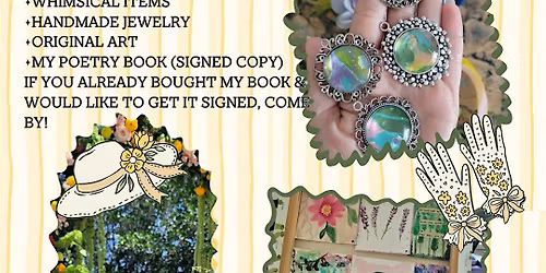 Whimsical Merch Sale & Book Signing