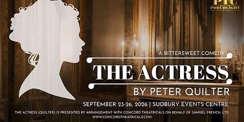 The Actress (by Peter Quilter)