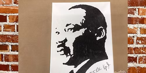 Martin Luther King Silhouette