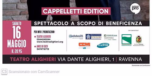 "DUO IDEA RECITAL - Cappelletti Edition" a Ravenna al Teatro Alighieri