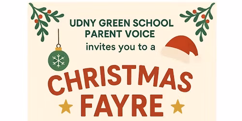 Udny Green Parent Voice Christmas Fayre