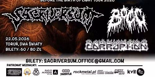 SACRIVERSUM, BOCC, CORRUPTION - 22.05, Toru\u0144, Dwa \u015awiaty