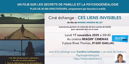 CINE ECHANGE CES LIENS INVISIBLES A GAILLAC