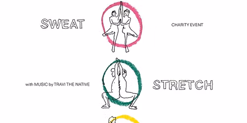 Sweat, Stretch, Sip & Shop