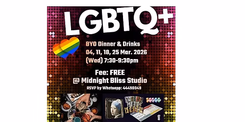 LGBTQ+ BYO Dinner & Drinks