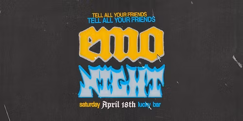 Emo Night \/\/ Djs Bowlcut & Mollypocket