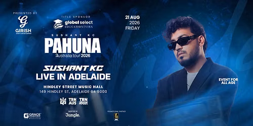 SUSHANT KC Live In Adelaide