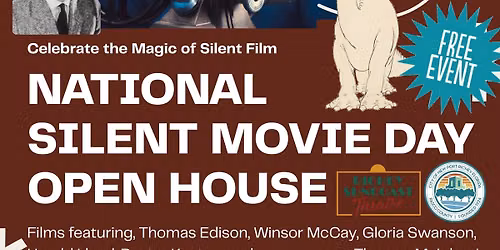 National Silent Movie Day Open House 2026