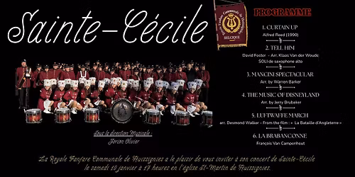 Concert de Sainte-C\u00e9cile de la Royale Fanfare Communale de Huissignies