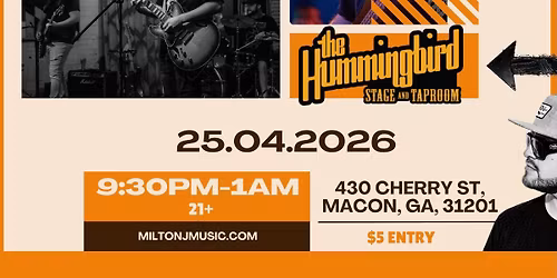 Milton J live at The Hummingbird
