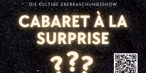 "Cabaret \u00e0 la surprise" goes Open-Air