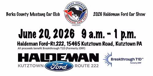 Haldeman Ford Car Show
