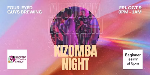 Kizomba Night - October Edition | An African Social Dance by Spokane Kizomba Family