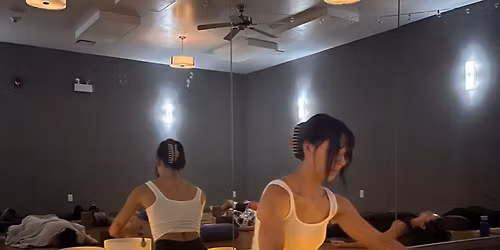 Crystal Singing Bowl Sound Bath with Erika