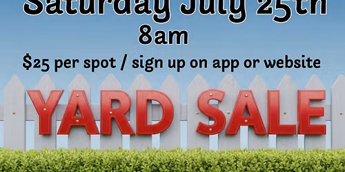Community Yard Sale