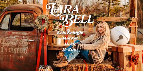 Lara Bell at Kris Kringle Market 