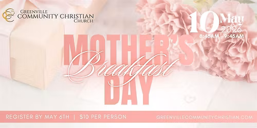 GCCC Mother's Day Breakfast
