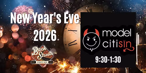 New Year's Eve Party at BackStreets