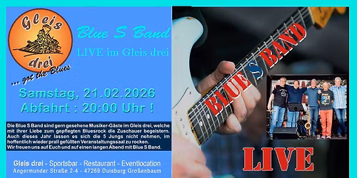 Blue S Band - Live im Gleis drei !