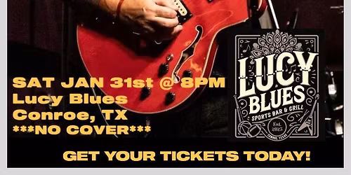 The Brazilian Bluesman LIVE @ Lucy\u2019s!