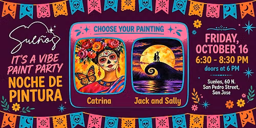 Noche de Pintura Paint Party at Sue\u00f1os