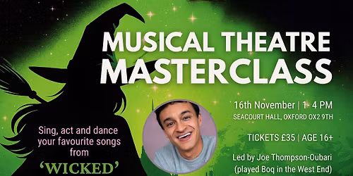 Musical Theatre Masterclass: Wicked