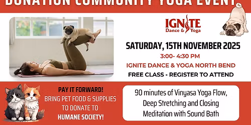 16th Annual Community Donation Class \u2013 Supporting the Humane Society