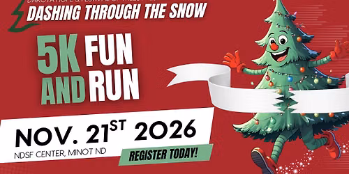 Dashing Through the Snow 5k and 1 Mile Fun Run!