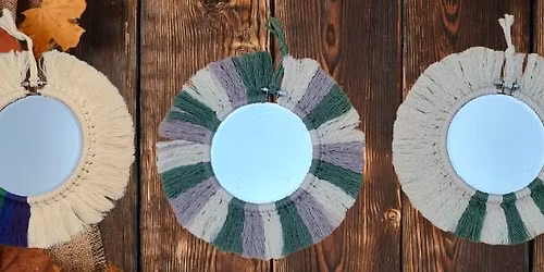 Make Your Own Macrame Mirror