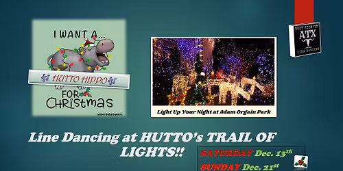 Hutto's Christmas Event Line Dancing!!
