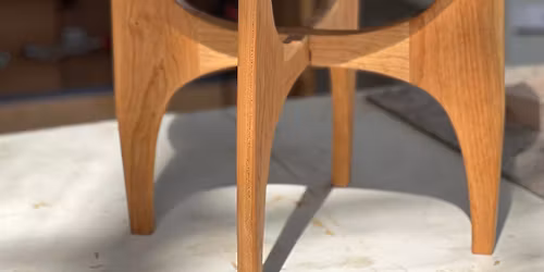 Mid-Century Modern Funky Footstool Workshop