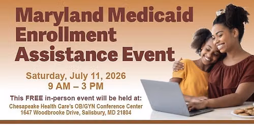 In-person Medicaid Enrollment Assistance Event