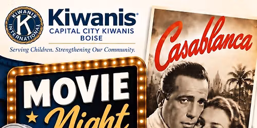 Lights, Camera, Kiwanis! A Night at the Movies