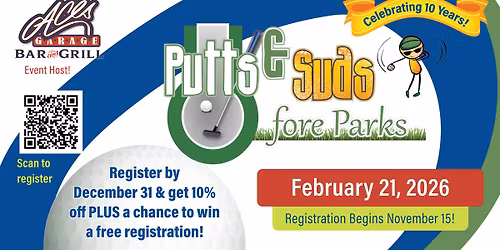 2026 Putts & Suds fore Parks