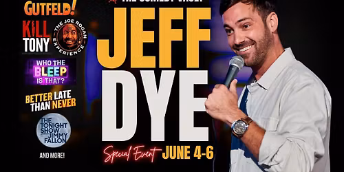 Jeff Dye LIVE @ The Comedy Vault Batavia *Special Event*