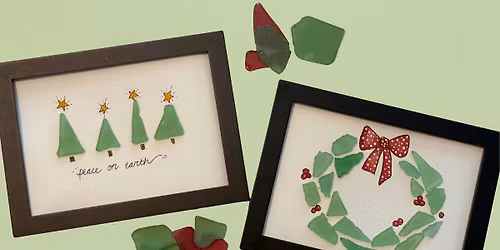 Holiday Sea Glass & Watercolor Workshop