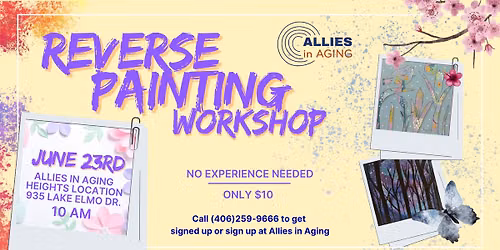 Reverse Painting Workshop