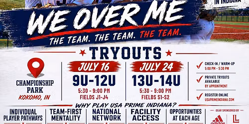 USA Prime Midwest\/Indiana Youth Tryouts