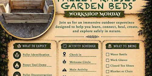 Workshop Monday at Chapland