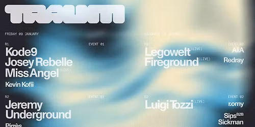 TRAUM: Anniversary Weekender