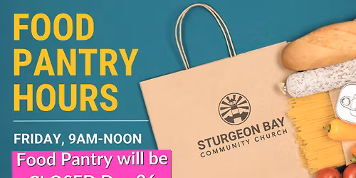 Food Pantry Closed - Dec 26