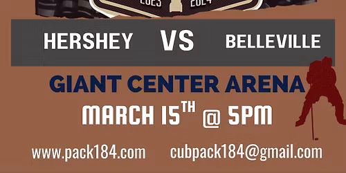 Hershey Bears Scout Night Game 