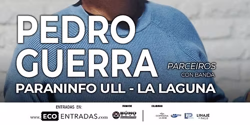 PEDRO GUERRA CON BANDA EN LA LAGUNA PARANINFO ULL