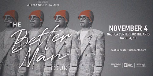 AJ McLean presents Alexander James : The Better Man Tour
