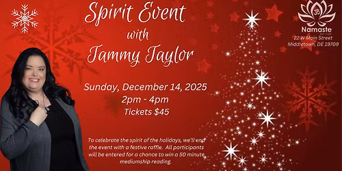 Spirit Event with Tammy Taylor