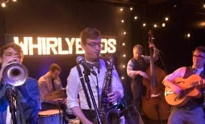 Swingin\u2019 N Shakin\u2019 with Whirlybirds - FREE Happening Hour Show