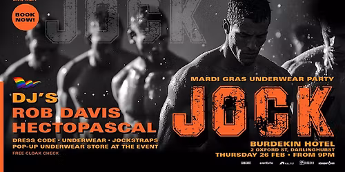 JOCK Mardi Gras Underwear Party